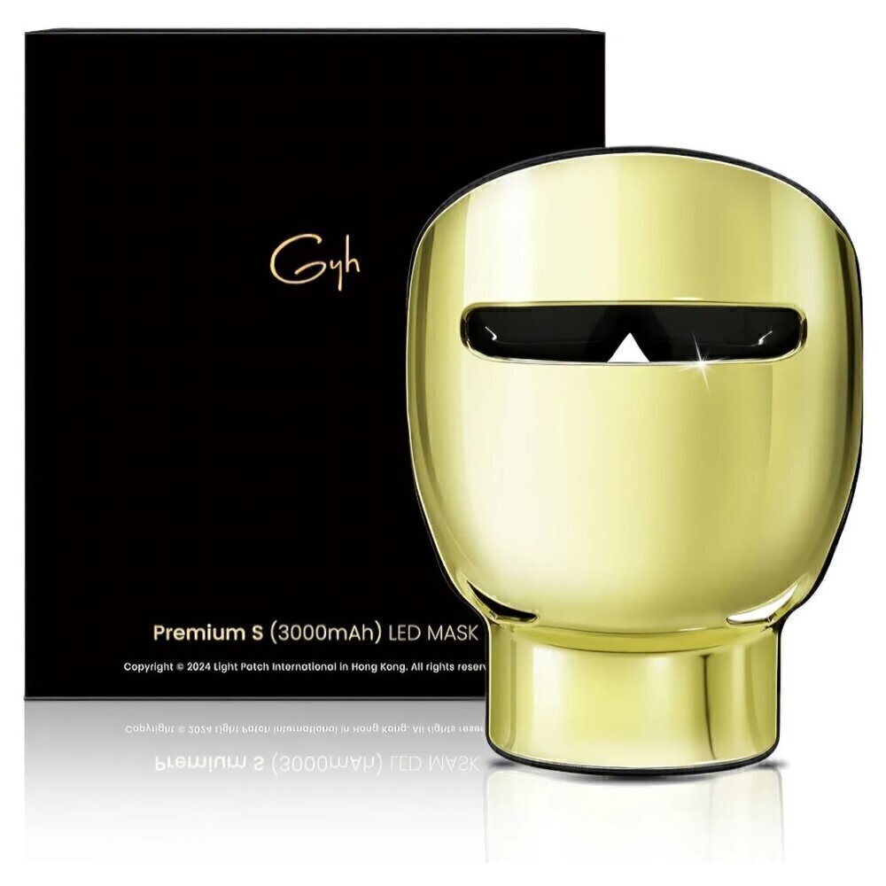 NEW IN BOX GYH  LED Light Face & Neck Mask WITH Handheld Light Wand